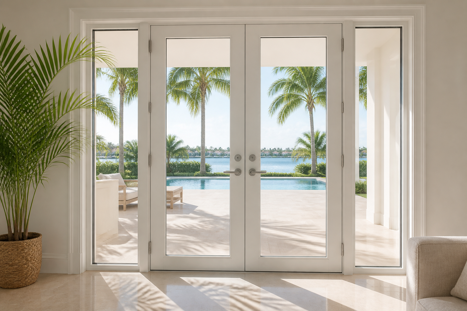 French & Double Doors in Miami Gardens, FL | TruePane Windows & Doors - detail 1