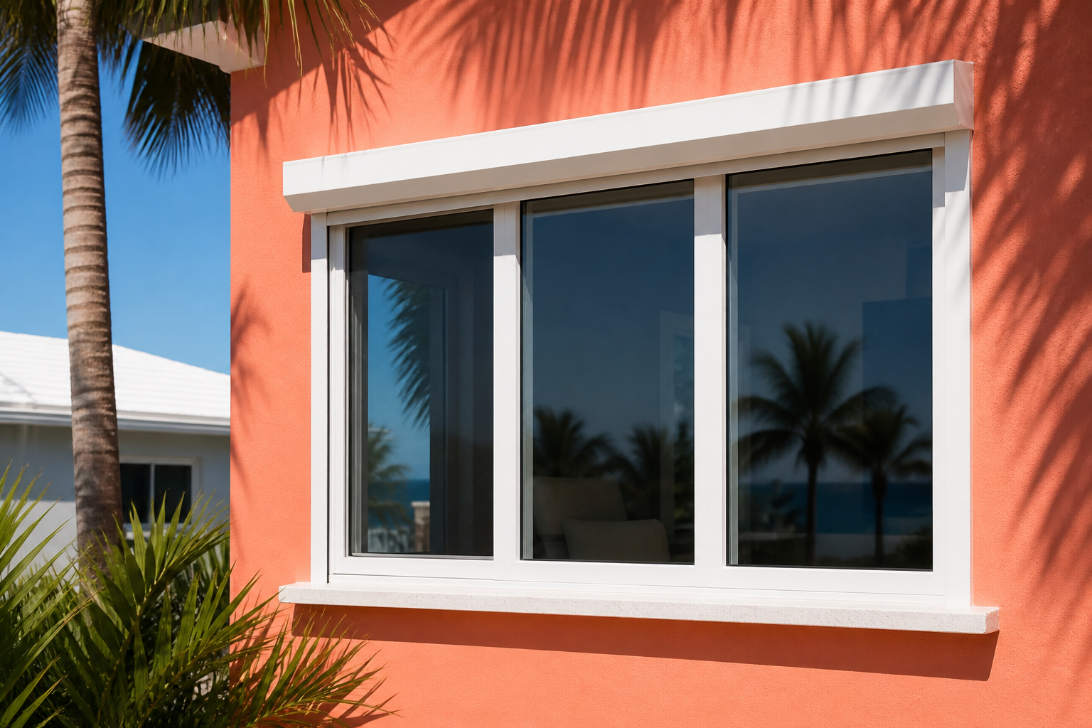 3-Panel Sliding (3-Lite Roller) Windows in Miami Gardens, FL | TruePane Windows & Doors - detail 1